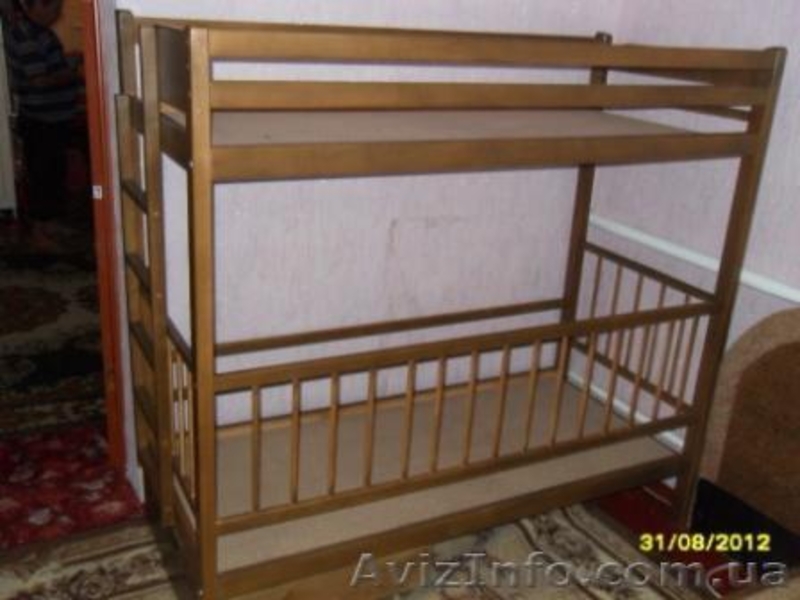   Надежная Двухъярусная кровать с дерева ольхи. - <ro>Изображение</ro><ru>Изображение</ru> #6, <ru>Объявление</ru> #863784