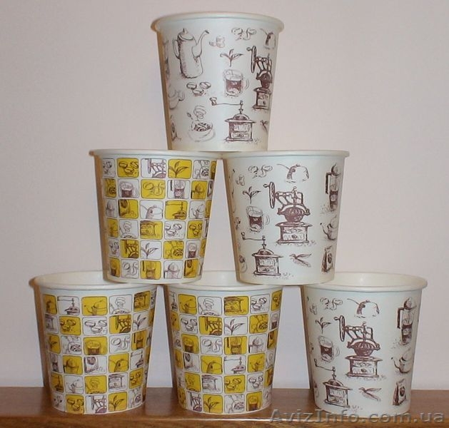 Бумажные стаканчики с логотипом, белые,цветные - <ro>Изображение</ro><ru>Изображение</ru> #1, <ru>Объявление</ru> #891527