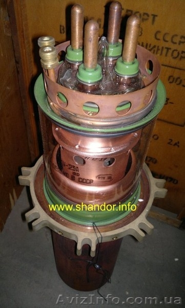Экспортные Генераторные лампы ГУ-23А (СССР) - <ro>Изображение</ro><ru>Изображение</ru> #3, <ru>Объявление</ru> #896835