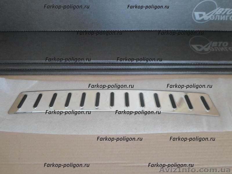 Накладки на задний бампер Chevrolet Aveo с 2006 г. - <ro>Изображение</ro><ru>Изображение</ru> #1, <ru>Объявление</ru> #897522