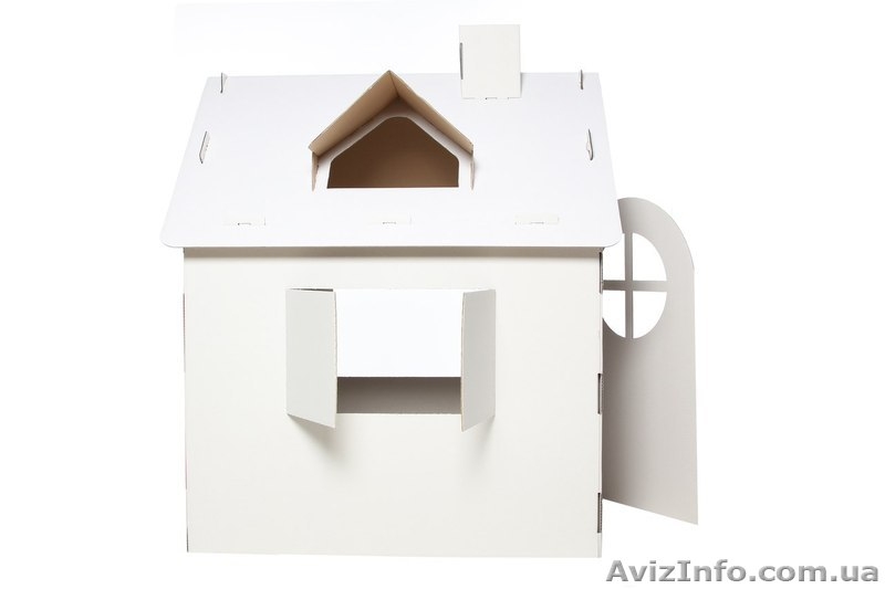 Детский домик из картона для рисования.  - <ro>Изображение</ro><ru>Изображение</ru> #2, <ru>Объявление</ru> #1006318