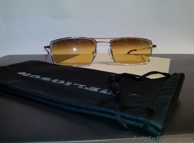 Очки водительские  "Стильные золотые" - <ro>Изображение</ro><ru>Изображение</ru> #1, <ru>Объявление</ru> #1016688