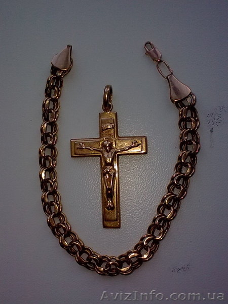 Золотой крестик - <ro>Изображение</ro><ru>Изображение</ru> #2, <ru>Объявление</ru> #1027462