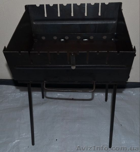 Мангал-чемодан металл 2мм - <ro>Изображение</ro><ru>Изображение</ru> #7, <ru>Объявление</ru> #1045201