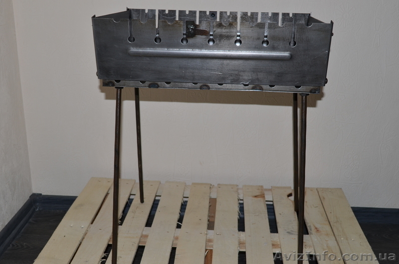 Мангал-чемодан металл 2мм - <ro>Изображение</ro><ru>Изображение</ru> #3, <ru>Объявление</ru> #1045201