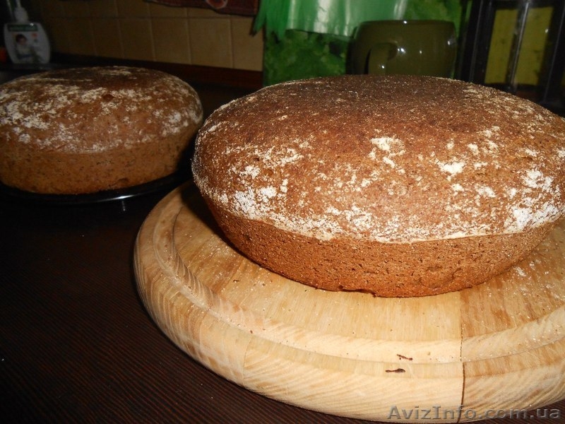 ХЛЕБ домашний без дрожжевой  - <ro>Изображение</ro><ru>Изображение</ru> #1, <ru>Объявление</ru> #1042624