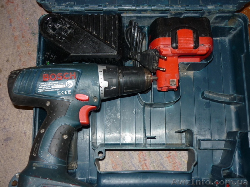 шуруповерт Bosch GSR 14.4 Professional - <ro>Изображение</ro><ru>Изображение</ru> #1, <ru>Объявление</ru> #1071139