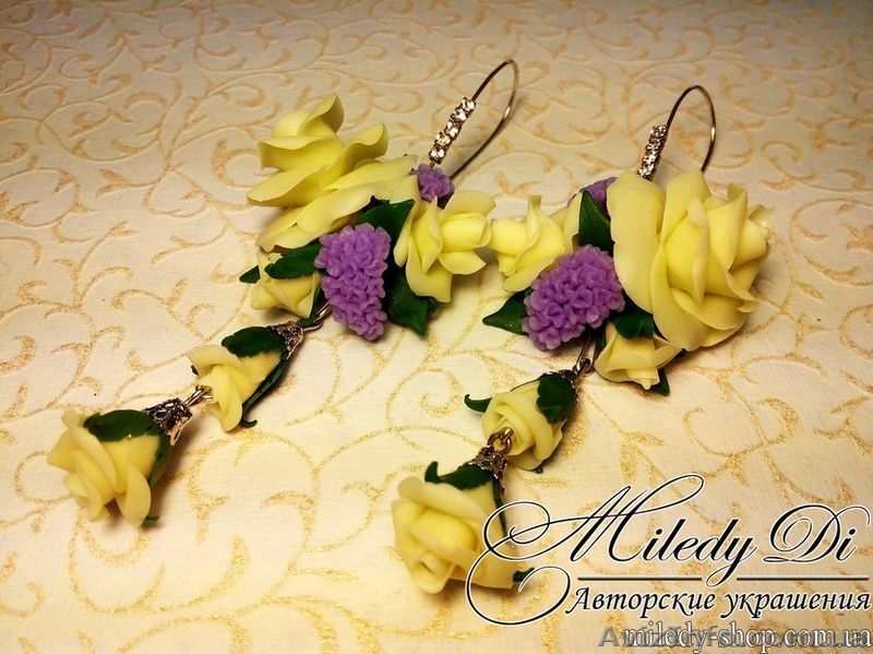 Серьги ручной работы "Миледи Ди" - <ro>Изображение</ro><ru>Изображение</ru> #3, <ru>Объявление</ru> #987180
