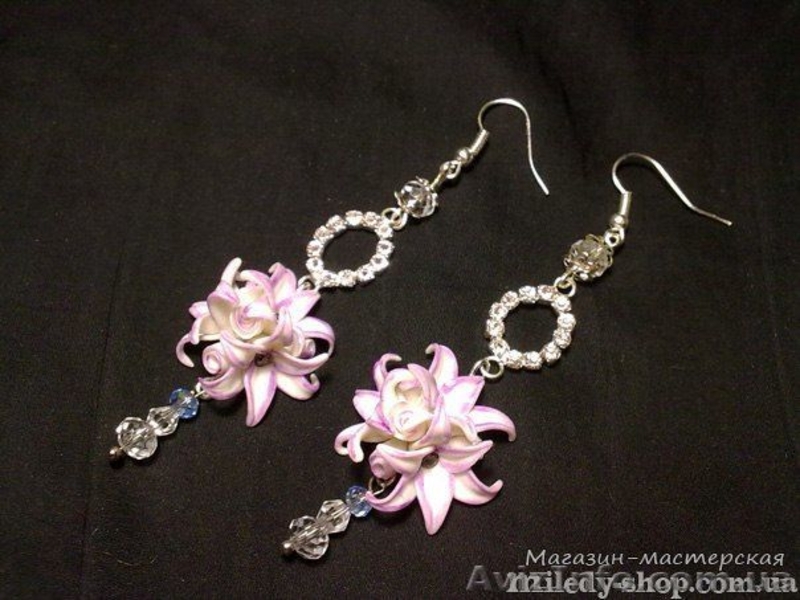 Серьги ручной работы "Миледи Ди" - <ro>Изображение</ro><ru>Изображение</ru> #9, <ru>Объявление</ru> #987180