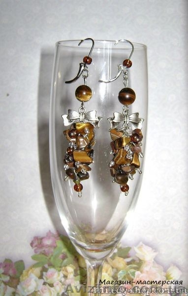 Серьги ручной работы "Миледи Ди" - <ro>Изображение</ro><ru>Изображение</ru> #10, <ru>Объявление</ru> #987180