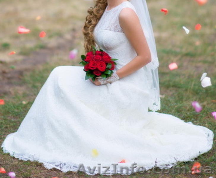 Кружевное свадебное платье, цвет айвори - <ro>Изображение</ro><ru>Изображение</ru> #3, <ru>Объявление</ru> #1150966