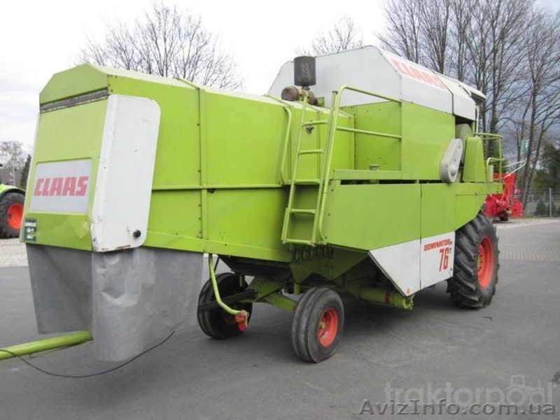 33.Компания Harvesto продает Зерноуборочный комбайн  CLAAS DOMINATOR 76 - <ro>Изображение</ro><ru>Изображение</ru> #1, <ru>Объявление</ru> #1151423