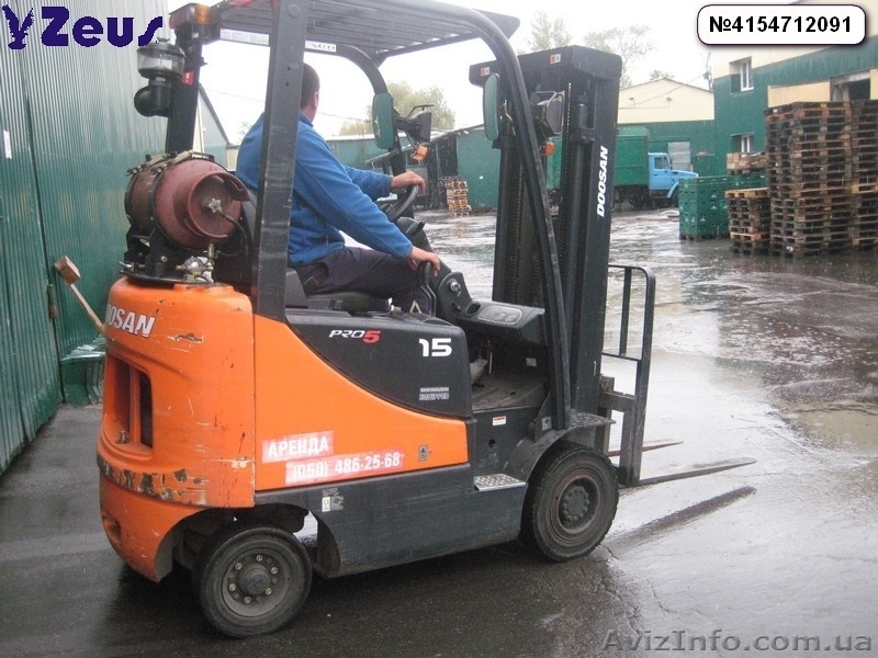 Аренда вилочного погрузчика – посуточная и долгосрочная - <ro>Изображение</ro><ru>Изображение</ru> #1, <ru>Объявление</ru> #1161834