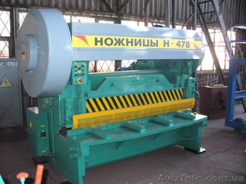 Гильотинные ножницы пр-ва Украина, Черниговский механический завод - <ro>Изображение</ro><ru>Изображение</ru> #2, <ru>Объявление</ru> #1179131