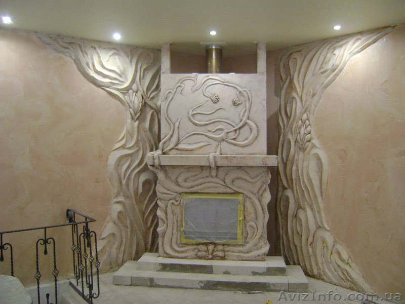 декор стен, фактурная штукатурка, лепка - <ro>Изображение</ro><ru>Изображение</ru> #6, <ru>Объявление</ru> #1247736
