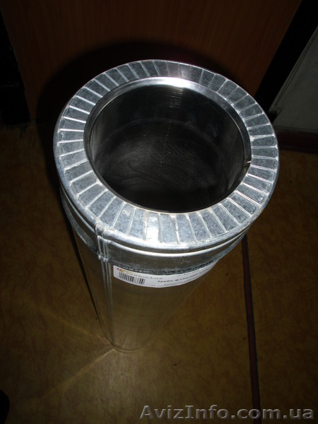 Труба для дымохода нержавеющая ф120 (нерж 0,8мм.) - <ro>Изображение</ro><ru>Изображение</ru> #2, <ru>Объявление</ru> #1248494
