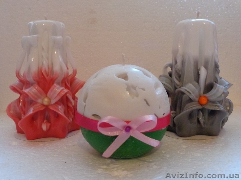 Продаю резные свечи - <ro>Изображение</ro><ru>Изображение</ru> #2, <ru>Объявление</ru> #1261938