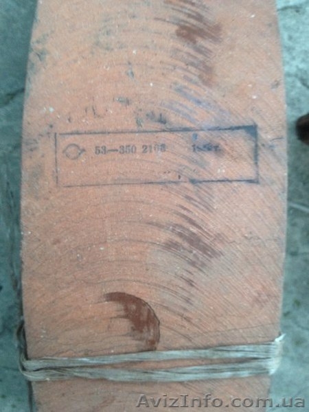 Продам накладки на тормозные колодки ГАЗОН,ЗИЛ в хорошем состоянии.    - <ro>Изображение</ro><ru>Изображение</ru> #3, <ru>Объявление</ru> #1270284