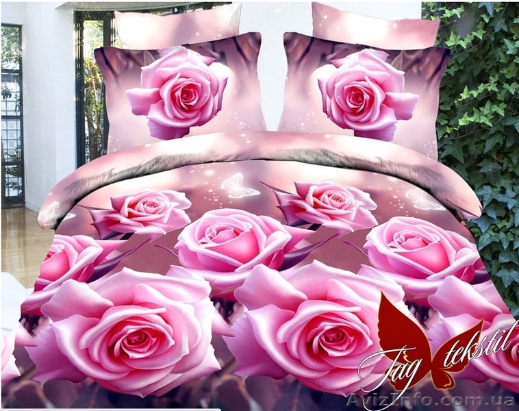 Постельные комплекты с рисунком 3D - <ro>Изображение</ro><ru>Изображение</ru> #1, <ru>Объявление</ru> #1274916