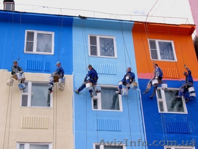 Утепление стен, ремонт и окраска фасадов, герметизация швов в Запорожье. - <ro>Изображение</ro><ru>Изображение</ru> #3, <ru>Объявление</ru> #1280173