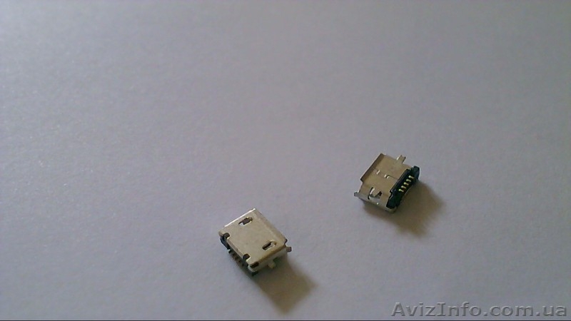 Продам разъёмы USB, разъемы microUSB ( micro USB) на кабель и на плату - <ro>Изображение</ro><ru>Изображение</ru> #3, <ru>Объявление</ru> #1296951