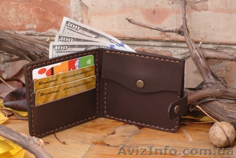  Портмоне кожанное, кошелек кошелек кожанный, ручная работа - <ro>Изображение</ro><ru>Изображение</ru> #2, <ru>Объявление</ru> #1336267