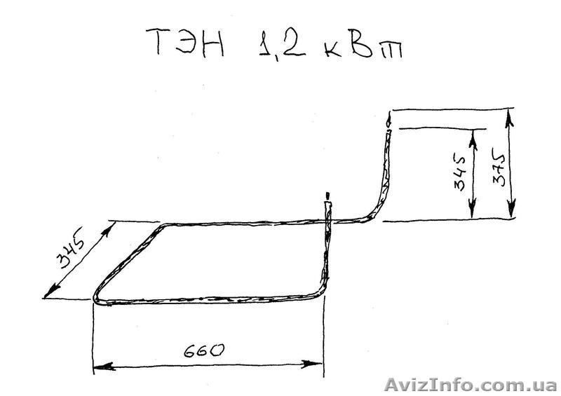 ТЭНы воздушные, нагревательные элементы - <ro>Изображение</ro><ru>Изображение</ru> #3, <ru>Объявление</ru> #1339418