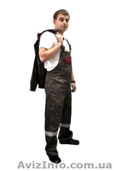  Спецодежда - Костюм рабочий Элит с полукомбинезоном -  продажа  - <ro>Изображение</ro><ru>Изображение</ru> #3, <ru>Объявление</ru> #1352901