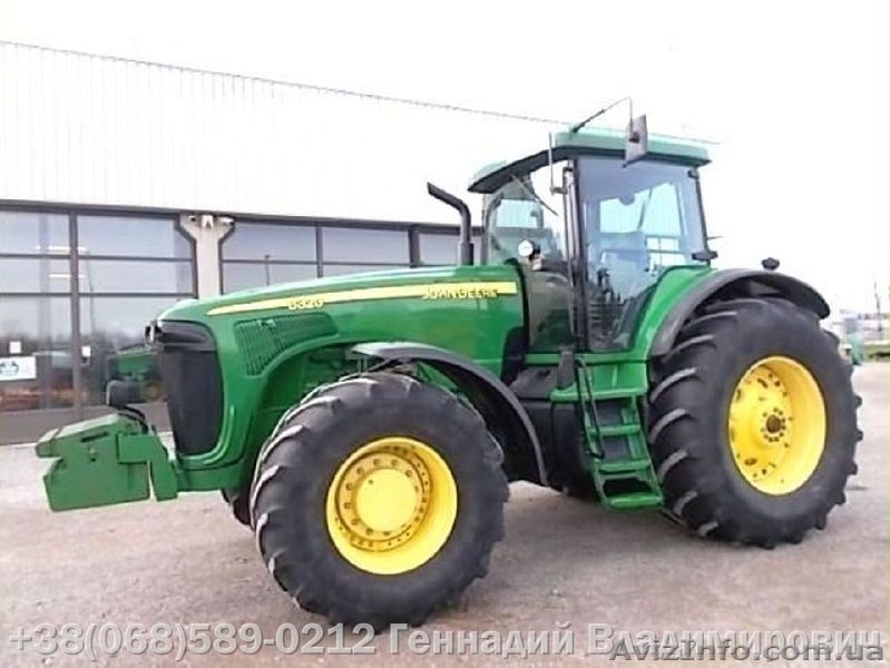 Джон Дір 8320 John Deere Трактор Сільськогосподарський - <ro>Изображение</ro><ru>Изображение</ru> #1, <ru>Объявление</ru> #1383331
