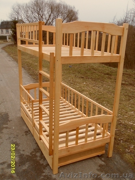   Надежная Двухъярусная кровать с дерева ольхи. - <ro>Изображение</ro><ru>Изображение</ru> #8, <ru>Объявление</ru> #863784