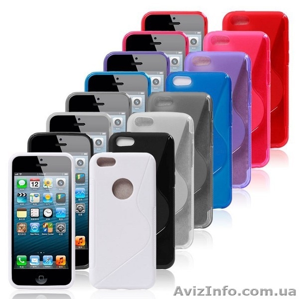 Стильный S line TPU силиконовый чехол для iPhone 5 5s SE - <ro>Изображение</ro><ru>Изображение</ru> #1, <ru>Объявление</ru> #1457586