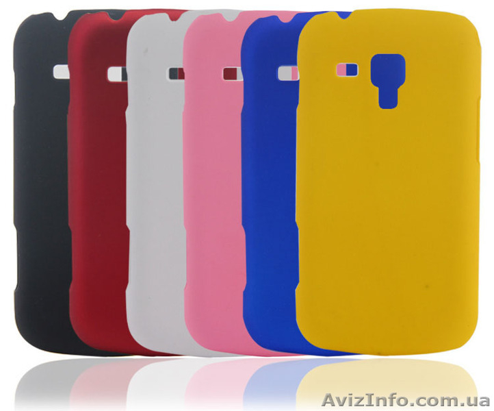 пластмассовый чехол софтач под бархат для Samsung Galaxy S Duos S7562 - <ro>Изображение</ro><ru>Изображение</ru> #1, <ru>Объявление</ru> #1459226