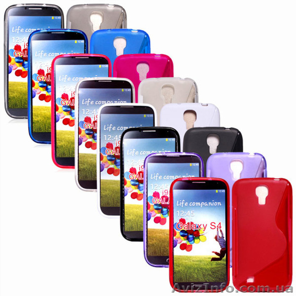 S-line TPU Силикон чехол Samsung Galaxy S4 i9500 - <ro>Изображение</ro><ru>Изображение</ru> #1, <ru>Объявление</ru> #1459064