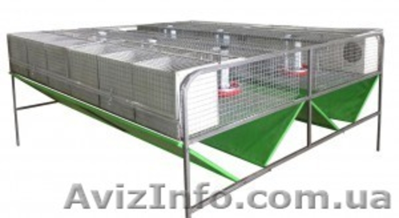 Клетки для кроликов, собственного производства. - <ro>Изображение</ro><ru>Изображение</ru> #2, <ru>Объявление</ru> #1451662