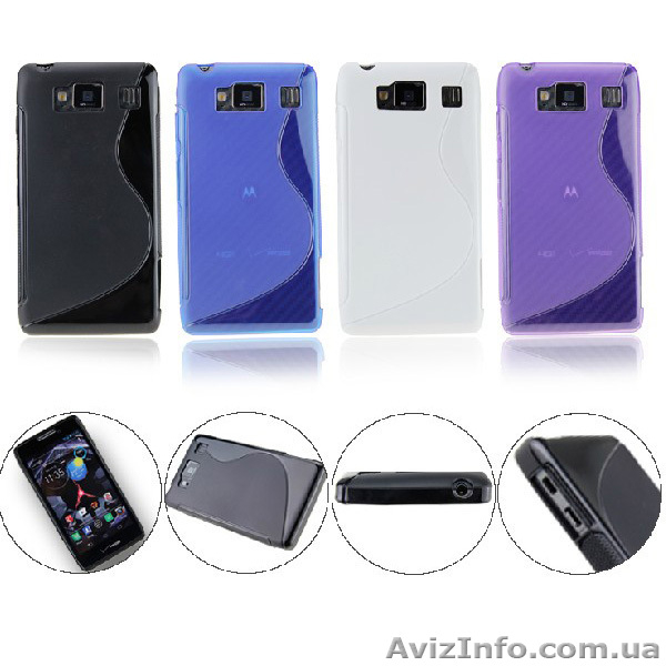 S-line TPU Черный силиконовый чехол Motorola Droid Razr HD XT926 XT925 - <ro>Изображение</ro><ru>Изображение</ru> #1, <ru>Объявление</ru> #1458465