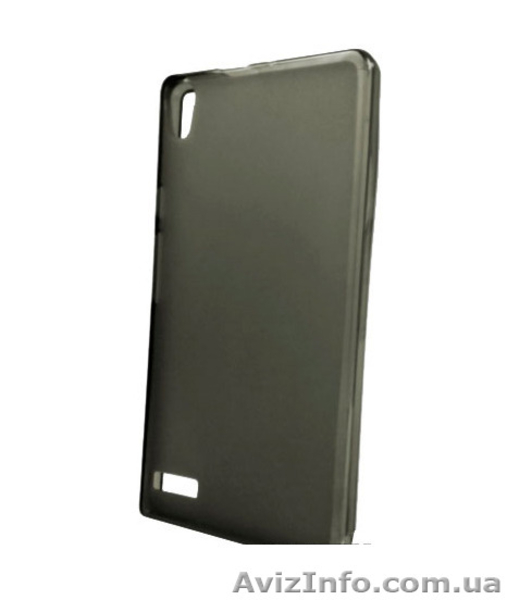 матовый TPU силиконовый чехол HUAWEI Ascend P6-U06 - <ro>Изображение</ro><ru>Изображение</ru> #1, <ru>Объявление</ru> #1458475