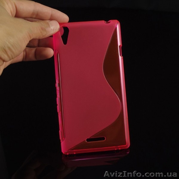 S-line TPU чехол Sony Xperia T3 D5103, D5106, D5102, D5105, m50w - <ro>Изображение</ro><ru>Изображение</ru> #5, <ru>Объявление</ru> #1458477