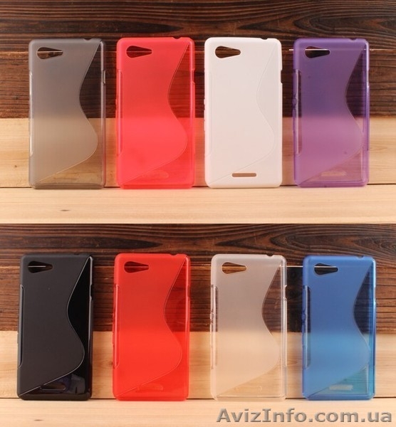 силиконовый S-line TPU чехол Sony Xperia E3 D2203 D2206 D2243 D2202 - <ro>Изображение</ro><ru>Изображение</ru> #2, <ru>Объявление</ru> #1459090