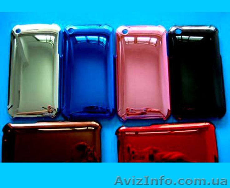 яркий пластмассовый перламутровый чехол хром для iPhone 3G 3Gs   - <ro>Изображение</ro><ru>Изображение</ru> #3, <ru>Объявление</ru> #1457601