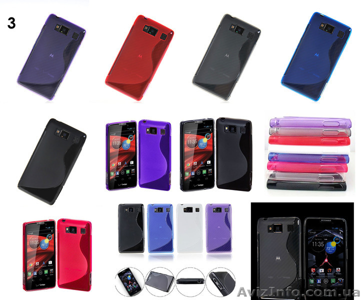 S-line TPU Черный силиконовый чехол Motorola Droid Razr HD XT926 XT925 - <ro>Изображение</ro><ru>Изображение</ru> #2, <ru>Объявление</ru> #1458465