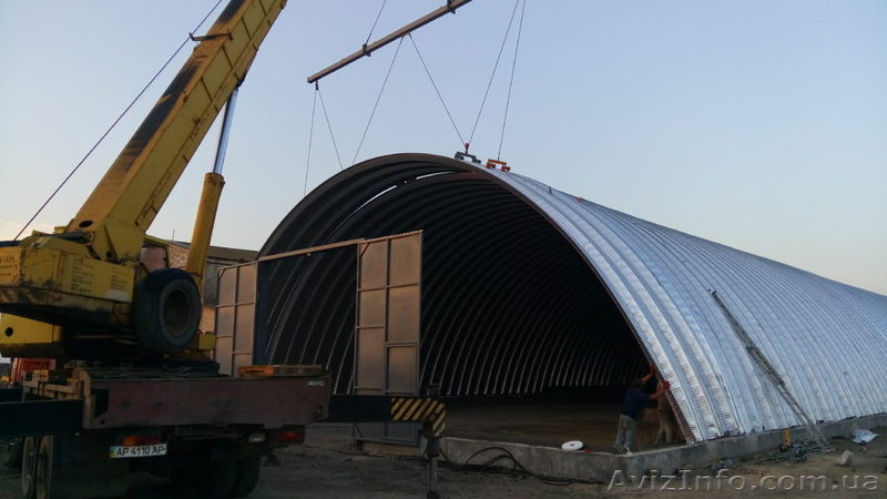 Строительство  Арочных Бескаркасных Ангаров - <ro>Изображение</ro><ru>Изображение</ru> #4, <ru>Объявление</ru> #1515169