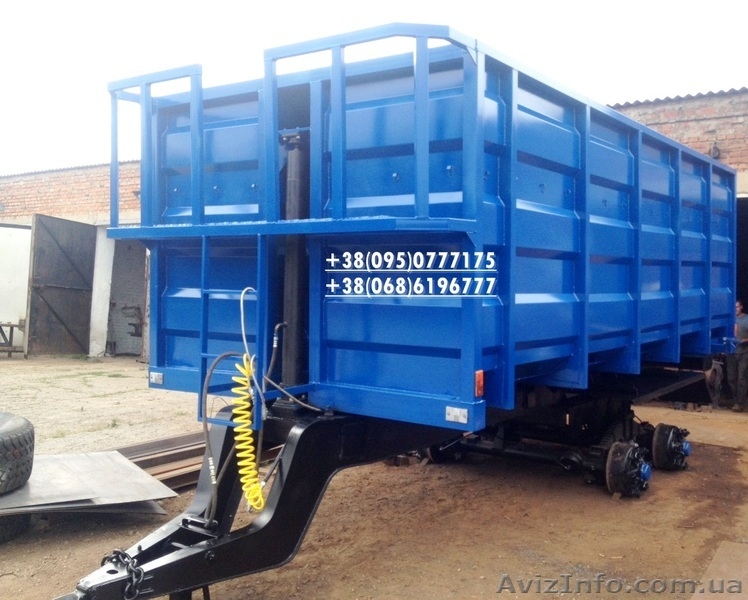 Прицеп на трактор самосвал, зерновоз 1ПТС-9 - <ro>Изображение</ro><ru>Изображение</ru> #4, <ru>Объявление</ru> #1534637