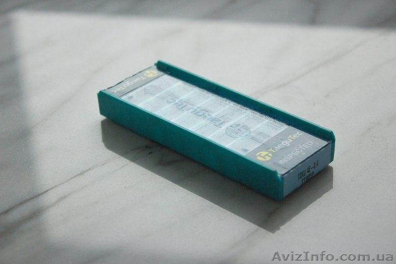 Продам импортные пластины фирмы TaeguTec - <ro>Изображение</ro><ru>Изображение</ru> #2, <ru>Объявление</ru> #1533351