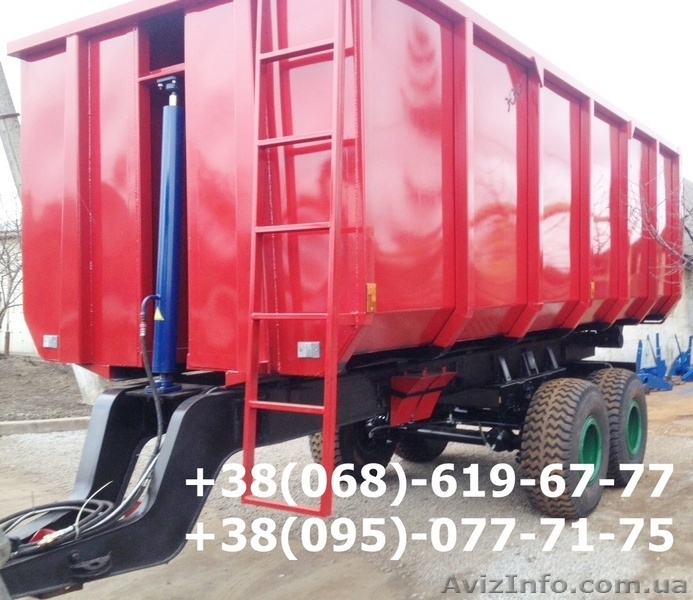 Прицеп тракторный зерновоз 2ПТС-16, 2ПТС-20 - <ro>Изображение</ro><ru>Изображение</ru> #4, <ru>Объявление</ru> #1534665