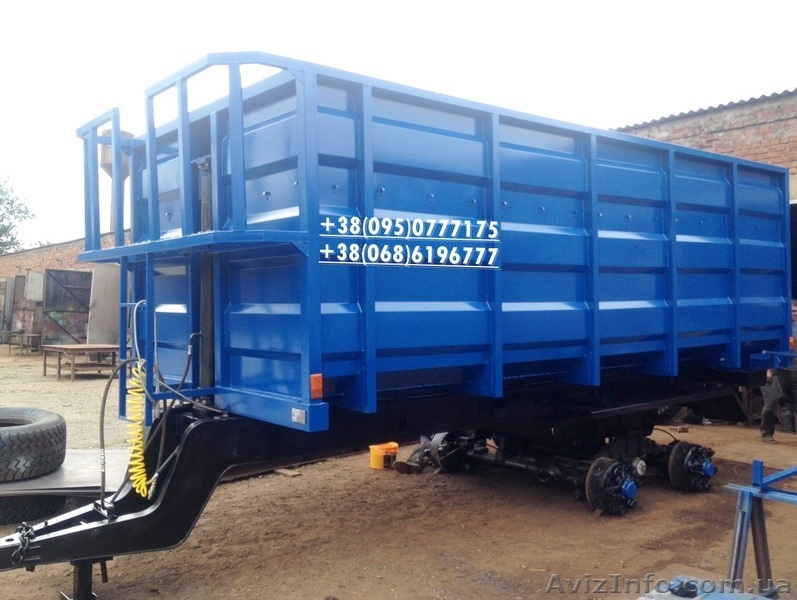 Прицеп на трактор самосвал, зерновоз 1ПТС-9 - <ro>Изображение</ro><ru>Изображение</ru> #7, <ru>Объявление</ru> #1534637