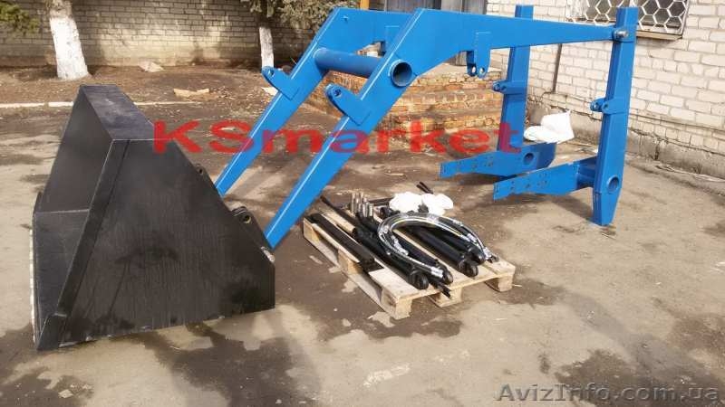 Фронтальный погрузчик КУН для тракторов МТЗ и ЮМЗ. - <ro>Изображение</ro><ru>Изображение</ru> #1, <ru>Объявление</ru> #1541165