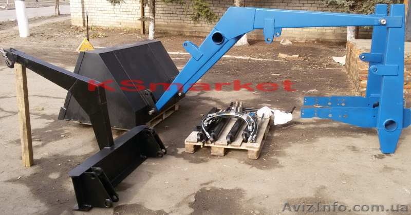 Фронтальный погрузчик КУН для тракторов МТЗ и ЮМЗ. - <ro>Изображение</ro><ru>Изображение</ru> #3, <ru>Объявление</ru> #1541165