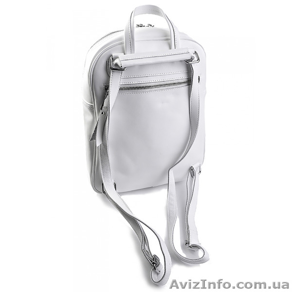 Рюкзак женский кожаный Victoria белый - <ro>Изображение</ro><ru>Изображение</ru> #3, <ru>Объявление</ru> #1568230