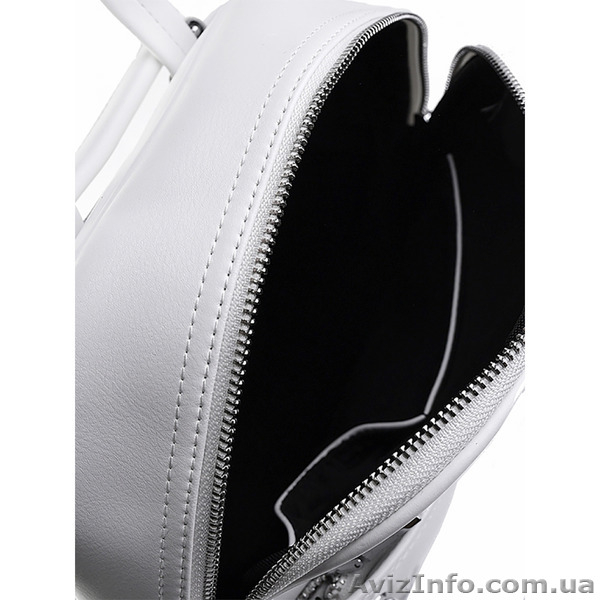 Рюкзак женский кожаный Victoria белый - <ro>Изображение</ro><ru>Изображение</ru> #4, <ru>Объявление</ru> #1568230