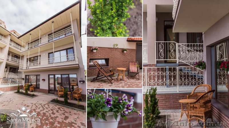 Отдых у моря «Santa Monica» Бирючий остров пгт. Кирилловка - <ro>Изображение</ro><ru>Изображение</ru> #1, <ru>Объявление</ru> #1563844